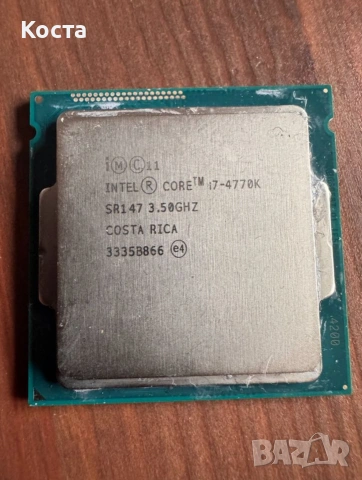 Процесор I7 4770k