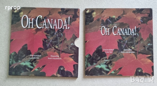 Канада. Сет 1997 година. 1 долар - юбилеен. 1987 - 1997 година. UNC., снимка 3 - Нумизматика и бонистика - 51740154