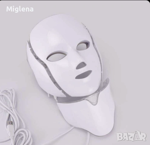 Led маска за лице , снимка 4 - Козметични уреди - 53391872