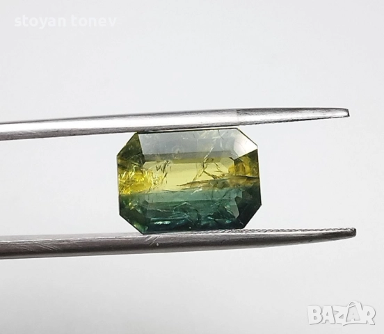 Рядък ненагряван двуцветен сапфир 3.29кт.! Сертифициран! нов!, снимка 11 - Други - 52230922