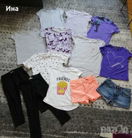 Летен лот НМ тениски, клинове и панталонки р-р 146- 152 см. , снимка 6 - Детски комплекти - 28753549