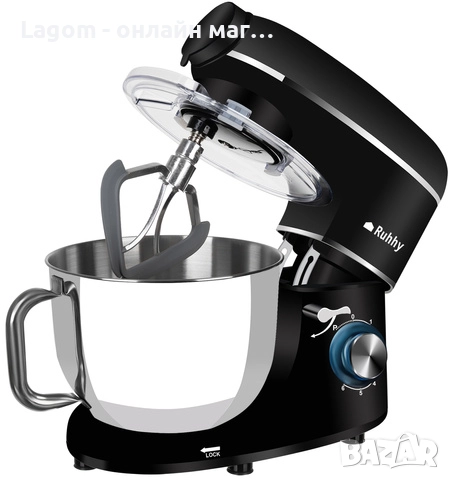 Кухненски робот Ruhhy, c резачка за месо, блендер, 3 в 1, 2200W, голяма купа 6,2л, 6 нива на мощност, снимка 3 - Кухненски роботи - 52548592