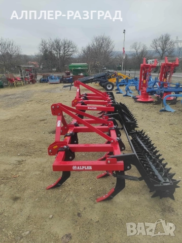 🔥 ПРОДЪЛБОЧИТЕЛ – 9 ТЕЛА / ВИСОКИ КРАКА / ГРЕДА 120×120 / ВАЛЯК / 2,70 м, снимка 4 - Селскостопанска техника - 52576212