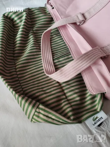 LACOSTE дамска чанта с две дълги дръжки, снимка 8 - Чанти - 48973140
