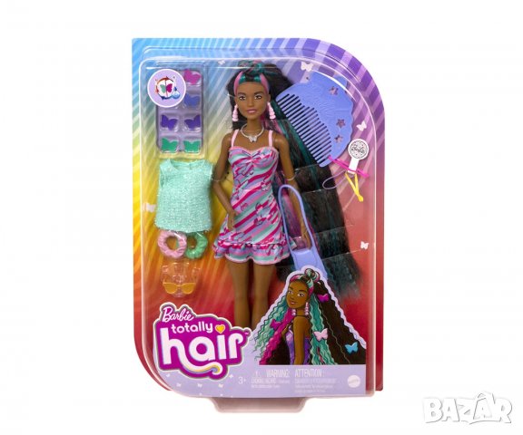 Кукла Barbie - Комплект кукла с дълга коса и пеперуди в Кукли в гр. Пловдив  - ID38175407 — Bazar.bg
