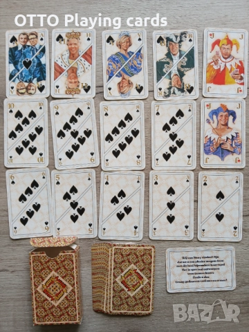 Стари карти за игра, снимка 2 - Карти за игра - 51894806