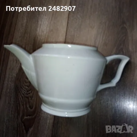 Стара порцеланова кана - ретро, снимка 5 - Антикварни и старинни предмети - 50239013