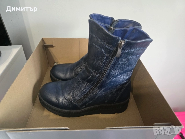 Боти от естествена напа Грация, снимка 2 - Дамски боти - 51741466