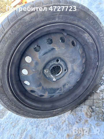 Гуми 185/55/15 с железни джанти на 20 дена, снимка 7 - Гуми и джанти - 53344227
