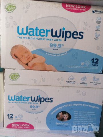 Топ цена! Мокри кърпички Water wipes в Хигиенни препарати в гр. София -  ID37558068 — Bazar.bg