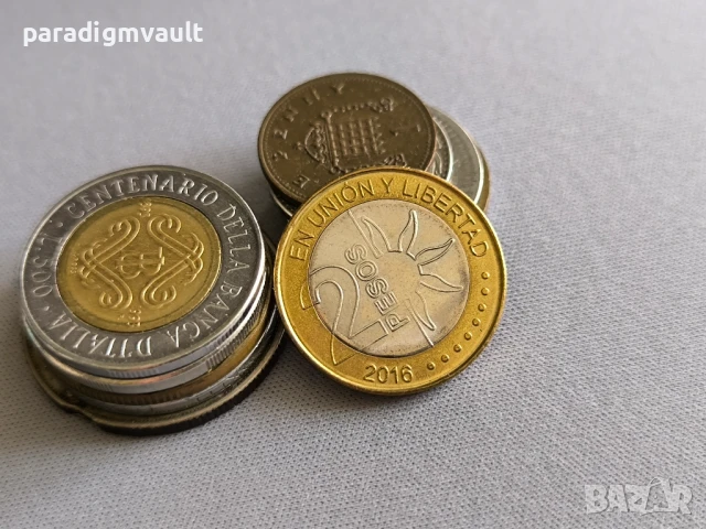 Монета - Аржентина - 2 песо (юбилейна) | 2016г.