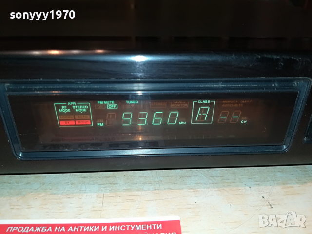 ONKYO R1 T-4930 STEREO TUNER-ВНОС SWISS 1004221858, снимка 3 - Ресийвъри, усилватели, смесителни пултове - 36410291