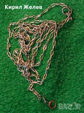 ФИНА СТАРИННА СРЕБЪРНА ВЕРИЖКА ЛАНЧЕ КОЛИЕ СИНДЖИРЧЕ СРЕБРО ВИСОКА ПРОБА РЪЧНА ИЗРАБОТКА 32038, снимка 13 - Антикварни и старинни предмети - 49704843