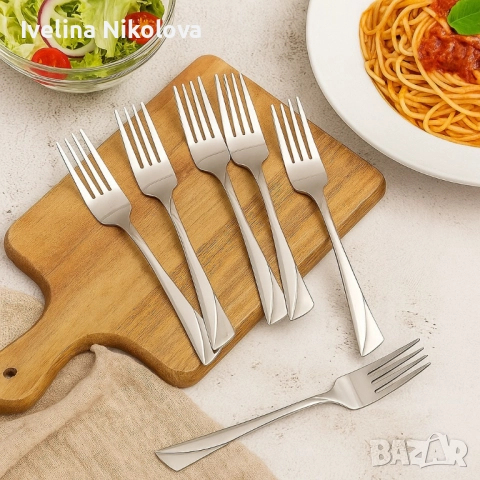 Вилици Bohmann BH 5813MR, 6 броя, неръждаема стомана