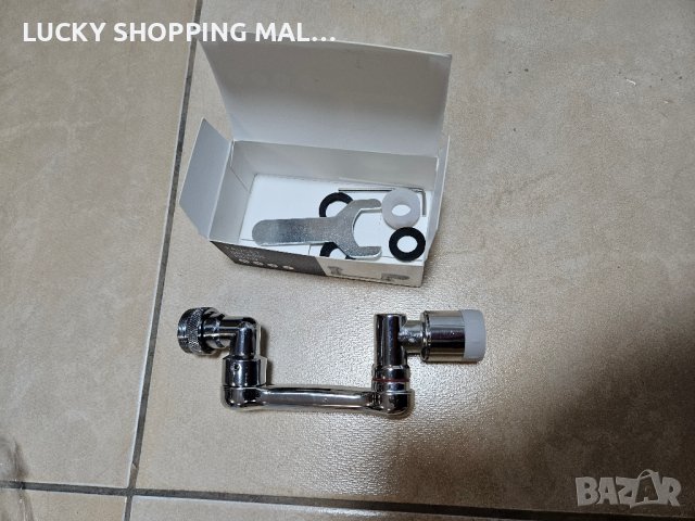 1080° Универсален въртящ се метален кран с доен режим на водата, снимка 11 - Други - 43669682