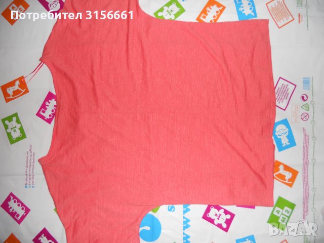 Нов Дамски Топ Блуза с къси ръкави р-р   С М Л, снимка 4 - Тениски - 43223233