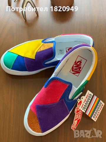 Нови обувки. Vans Slip On UA Classi Mischfarbe, снимка 2 - Дамски ежедневни обувки - 38438162
