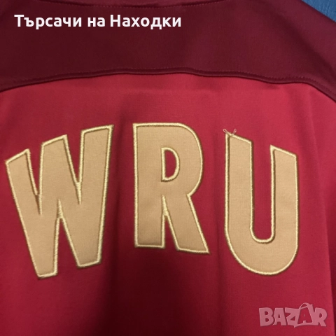 Мъжко горнище Under Armour Wales Mens Track Jacket LARGE Red Rugby Training Top WRU Regular UA, снимка 10 - Спортни дрехи, екипи - 51821613