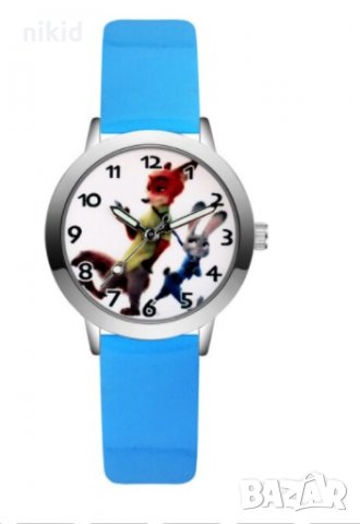 Зоотопия Зоотрополис Zootropolis Zootopia детски ръчен часовник