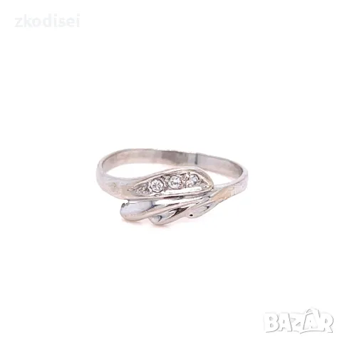 Златен дамски пръстен 1,77гр. 14кр.проба:585 размер:56 модел:30532-2, снимка 1