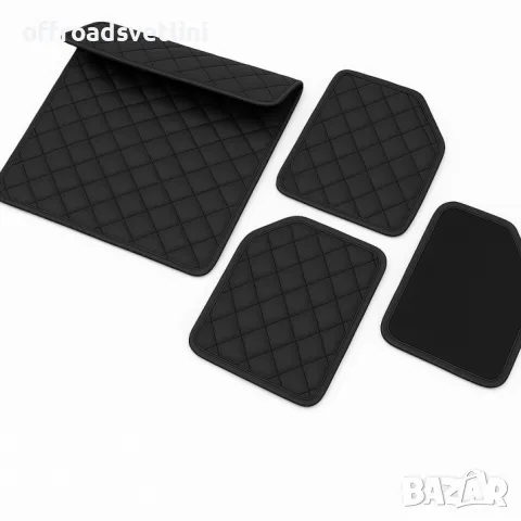 Черно с черно органайзер за багажник кутия за съхранение 55x30x30 см, снимка 4 - Аксесоари и консумативи - 50156228