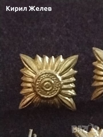 Лот военни вензели 13 броя четирилъчови от соца за КОЛЕКЦИЯ ДЕКОРАЦИЯ 24767, снимка 2 - Колекции - 43710634