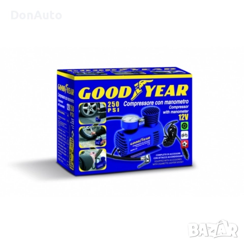 Kомпресор за гуми с манометър, снимка 2 - Аксесоари и консумативи - 52093133