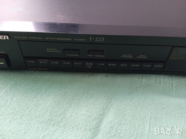 PIONEER F-223  радио тунер, снимка 5 - Аудиосистеми - 36928906