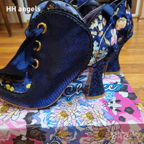 Irregular choice уникални обувки, снимка 2 - Дамски елегантни обувки - 49405227