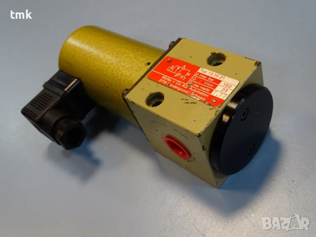 Хидравличен разпределител Muller+Co Typ 13.10.21 Hydraulic valve 24VDC, снимка 7 - Резервни части за машини - 50550549