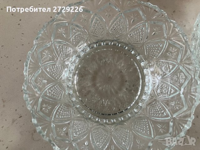 Стъклени купички Kig Indonesia, снимка 3 - Чинии - 44029655