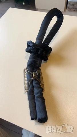  Голяма, стилна ролка за коса от коприна , снимка 4 - Аксесоари за коса - 51802252