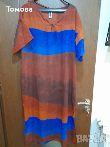 Дълга рокля № ХЛ, снимка 3 - Рокли - 51708997