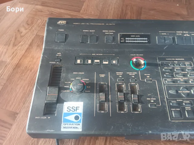 JVC JX-SV77 VIDEO EDITING PROCESSOR , снимка 4 - Плейъри, домашно кино, прожектори - 48370944