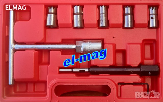 B-25-104 - К-т ИНСТРУМЕНТИ за ПОПРАВКА НА  ДИЗЕЛОВИ ИНЖЕКТОРИ, снимка 4 - Ремонт на ГНП и дюзи - 40606935