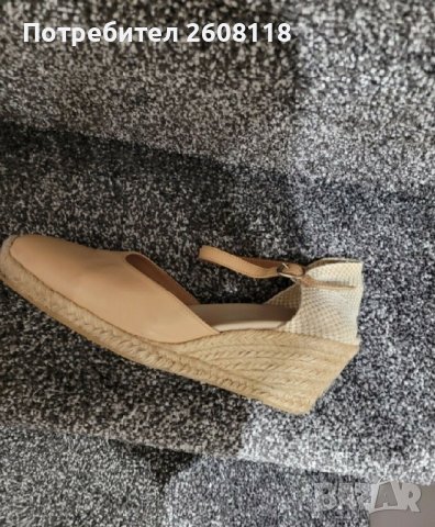 Сандали CARMEN SAIZ – на платформа, еспадрил, №40, снимка 7 - Сандали - 38445067