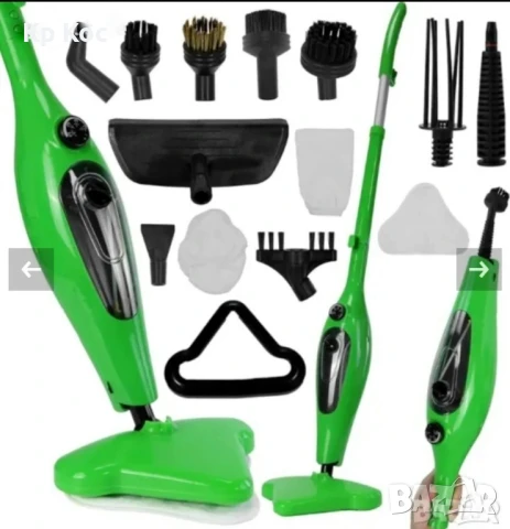 Парочистачка Стийм Моп Steam Mop x12, снимка 2 - Парочистачки и Водоструйки - 51208989