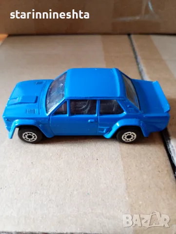 Fiat Abarth КОД синьо стар  мачбокс България български мачбокс количка метални колички , снимка 3 - Колекции - 48927903