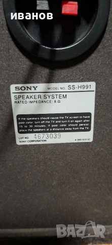 Уредба Sony 881 , снимка 6 - Аудиосистеми - 53504710
