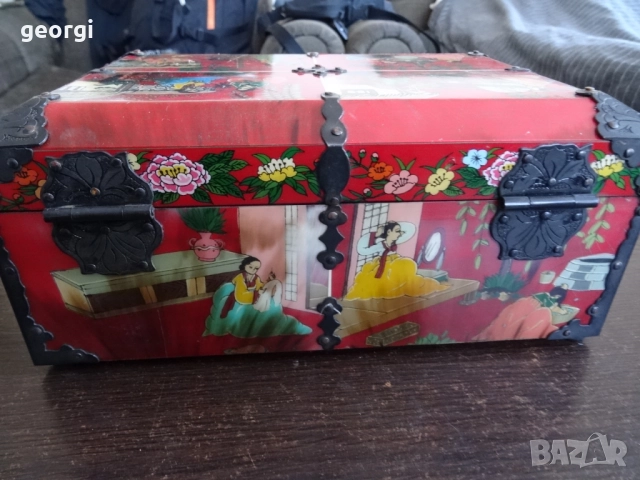 антикварна корейска кутия за бижута, снимка 5 - Антикварни и старинни предмети - 52536230