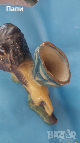 Кеармичен лъв от царско време,народно изкуство, снимка 5 - Антикварни и старинни предмети - 40006937