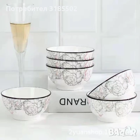 Керамична купичка 5", снимка 3 - Аксесоари за кухня - 51393379