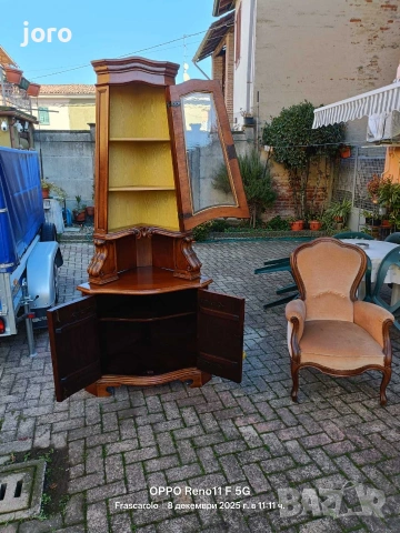 Дървен шкаф - ъглов, снимка 4 - Шкафове - 53213638