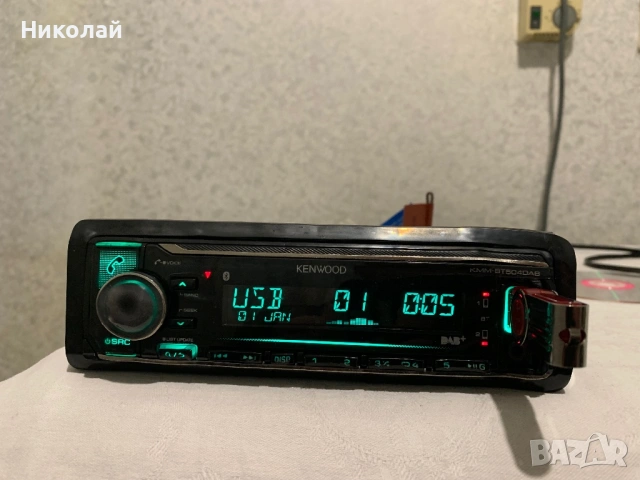 Авто радио Kenwood Bluetooth, снимка 2 - Аксесоари и консумативи - 53462900