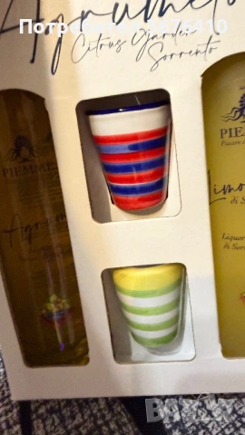 Автентичен сицилиански подаръчен сет Limoncello , снимка 4 - Други - 53251189