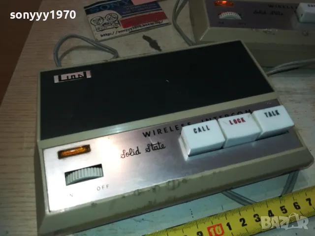 LION X2 SOLID STATE-WIRELESS INTERCOM-ВНОС SWISS 3010241740, снимка 6 - Ресийвъри, усилватели, смесителни пултове - 47777433
