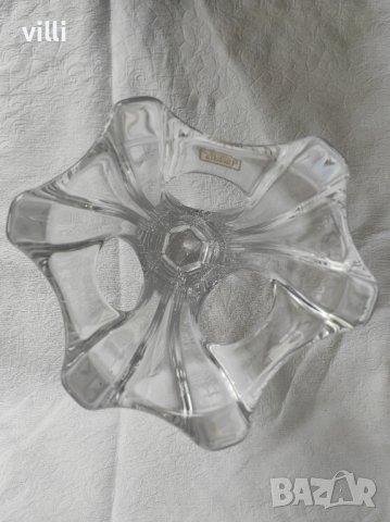 Кристална ваза "Violetta" Poland, снимка 8 - Вази - 39913665