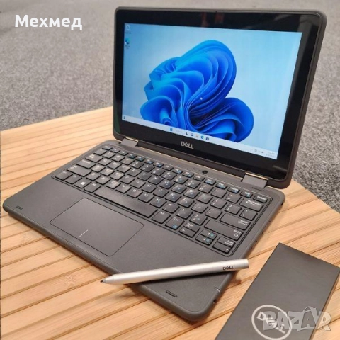 Dell Latitude 3190 2-in-1 (Тъчскрийн, 8GB DDR4, 128GB NVMe SSD) с Гаранция!