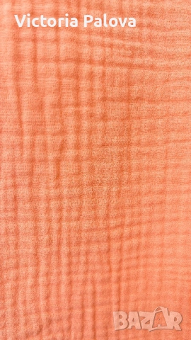 Италианска памучна риза в прасковен цвят - летен шик и комфорт, снимка 10 - Ризи - 53587017