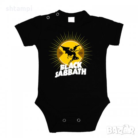 Бебешко боди Black Sabath 2, снимка 2 - Бодита за бебе - 33295008